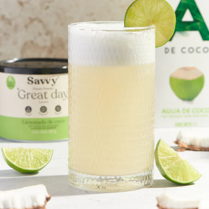 Savvy Citrato de Magnesio Great Day Limonada de Coco 30x6gr