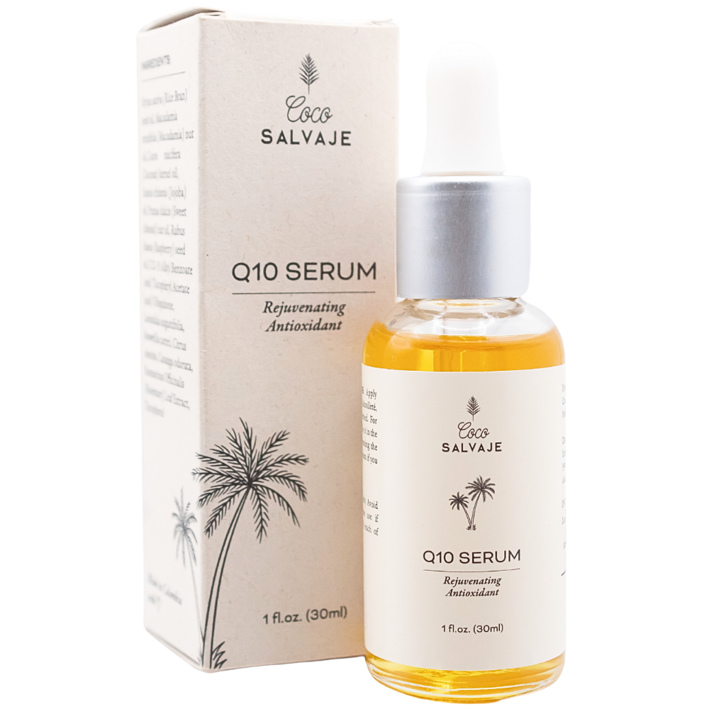 Facial serum with Coenzyme Q10