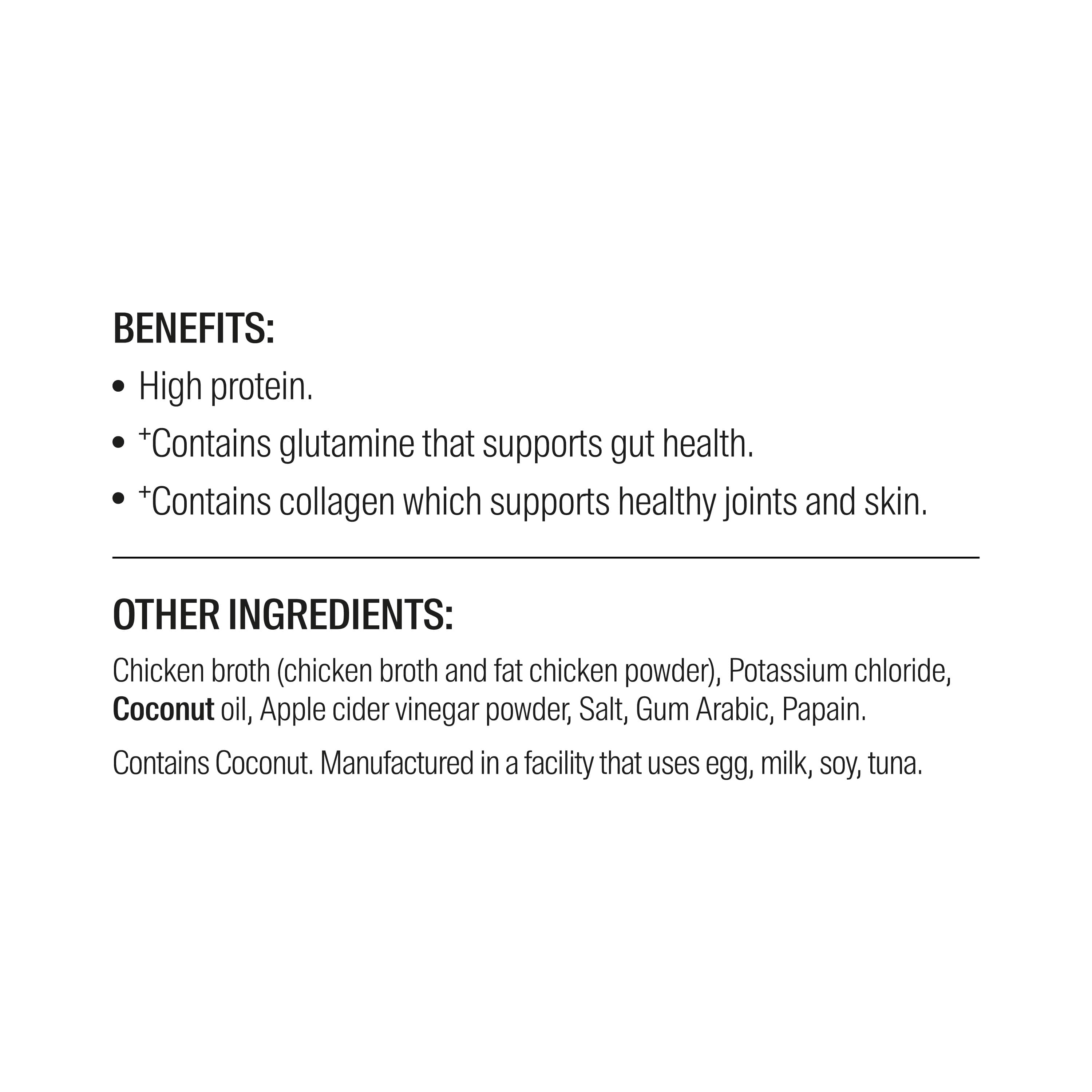 Savvy Bone Broth salted power 560gr