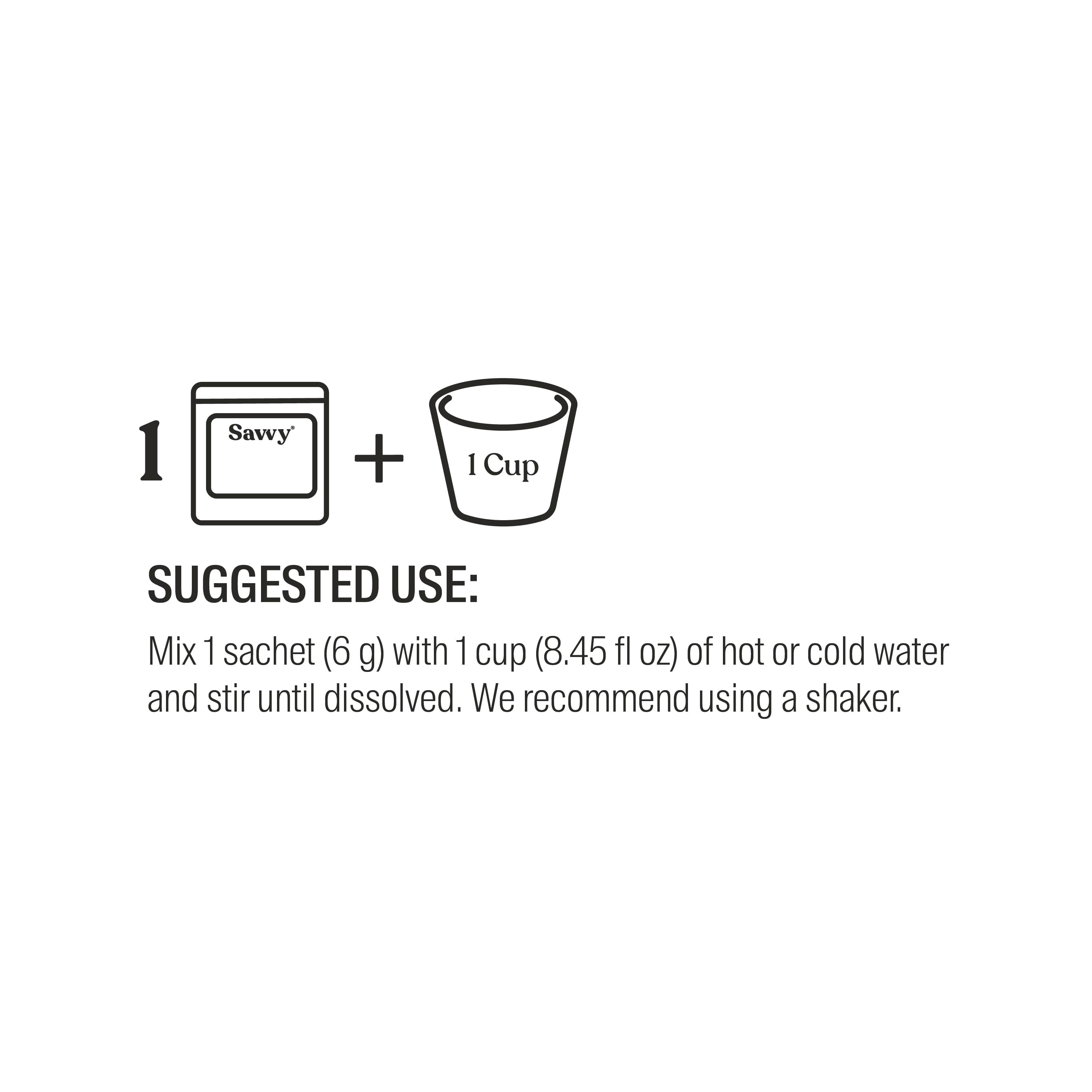 Savvy Magnesium Citrate Great Day® lemon gingerine