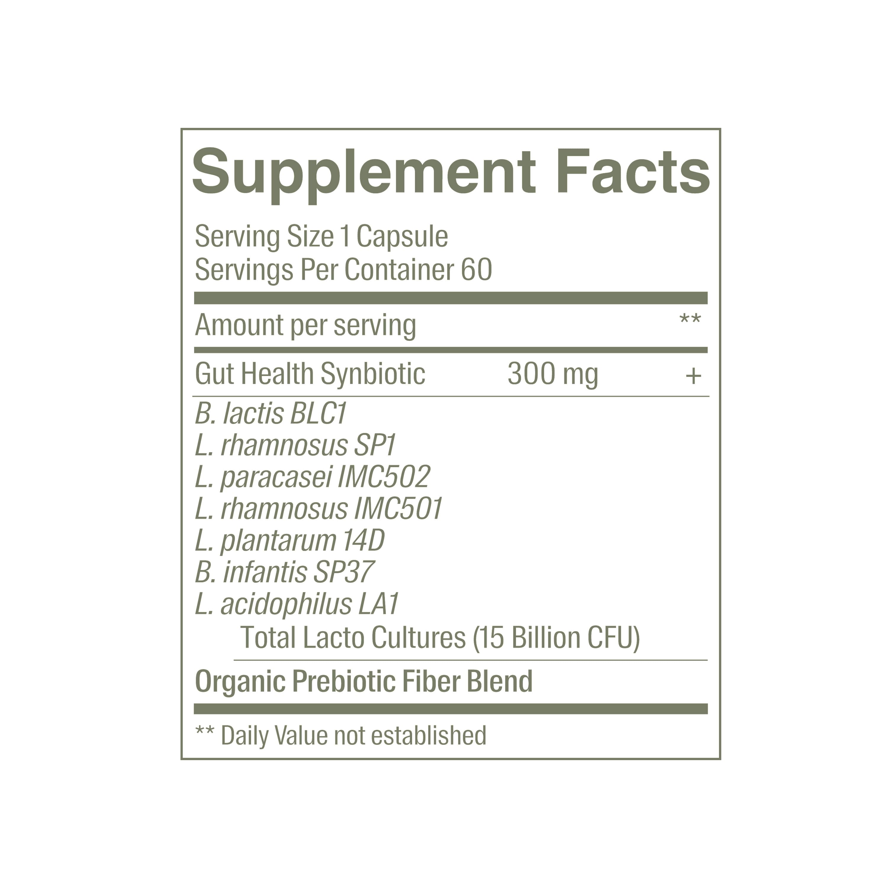 Savvy Probióticos | Gut Balance 60 veggie capsules