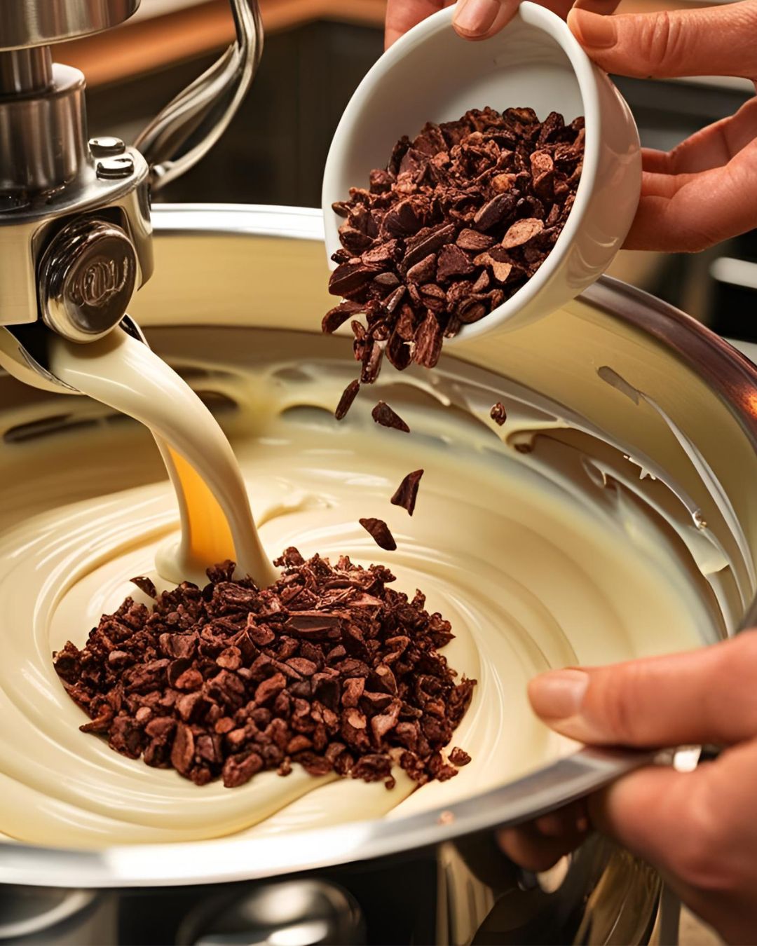 Chacha White Chocolate with cocoa nibs x 4 units