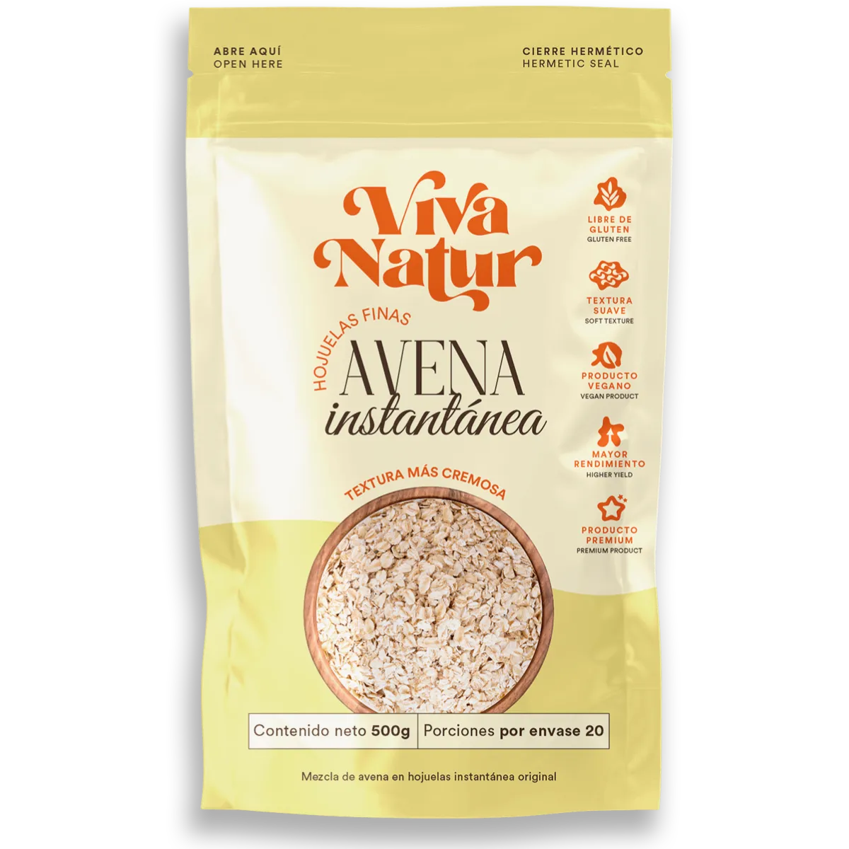 Avena Instantánea - Viva Natur