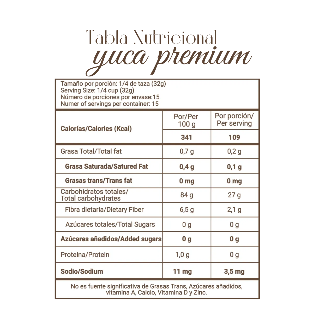 Premium Cassava Flour - Viva Natur