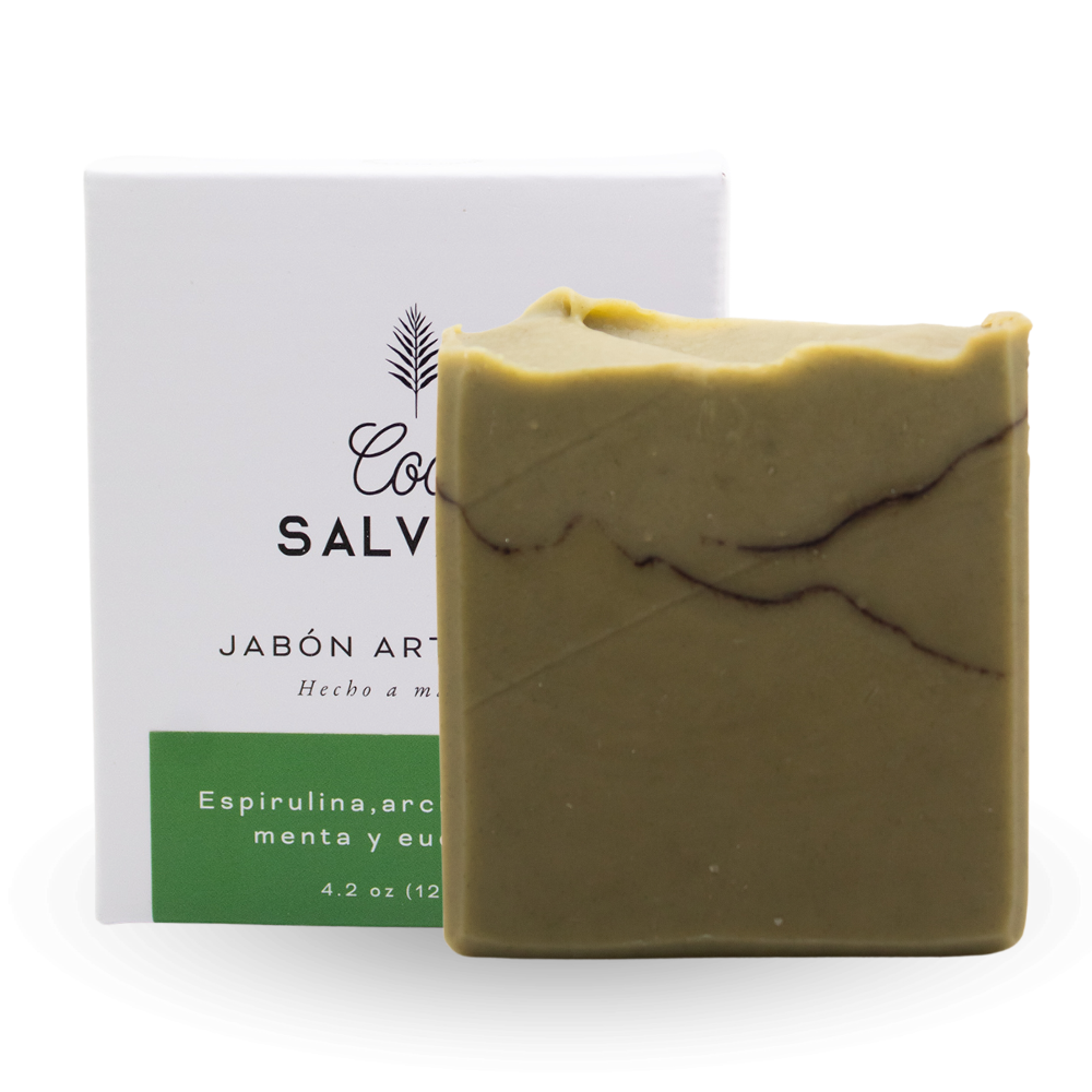 Handmade Mint and Eucalyptus Soap