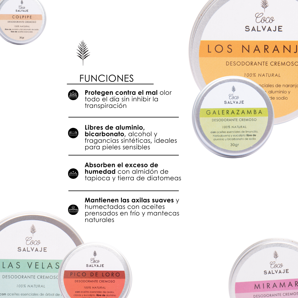 Deodorant Kit *6 units / 30g