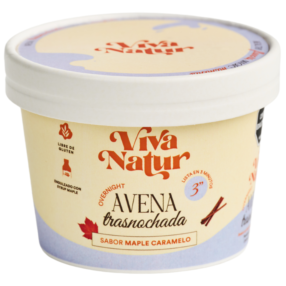 Avena instantánea sabor a syrup de Carmelo - Viva Natur
