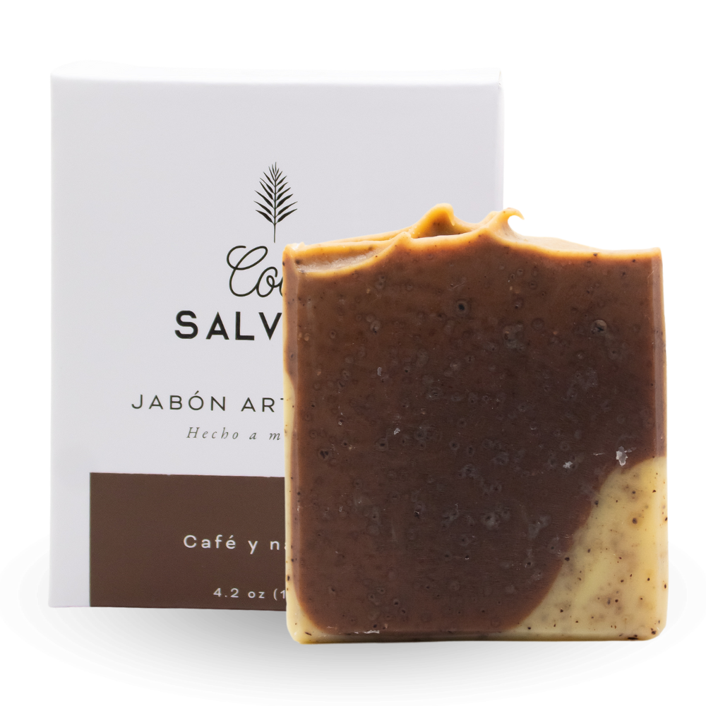 Coffee and Orange Handmade Soap