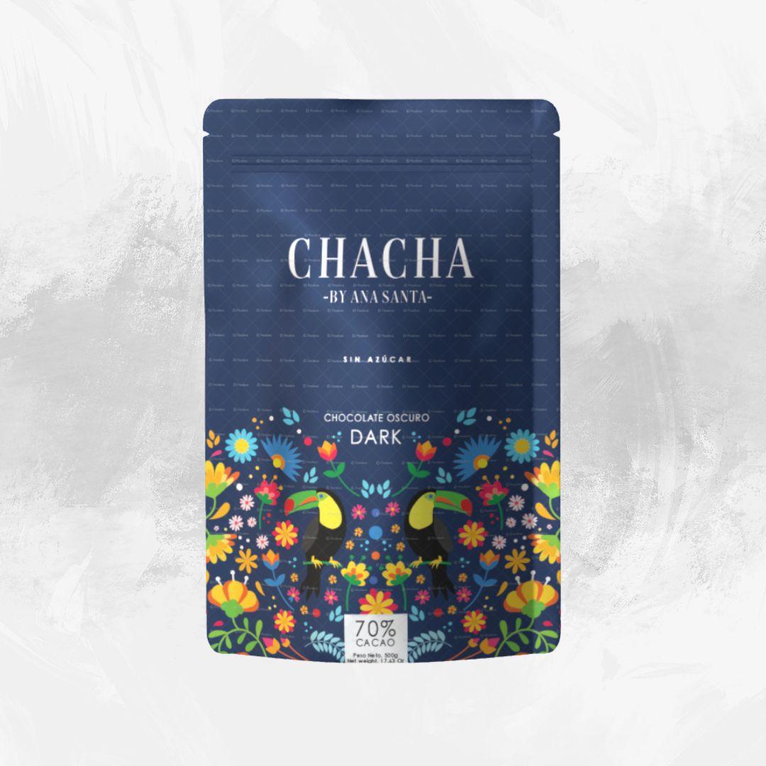 Bolsa de Chocolate oscuro 70% Cacao 500 gramos - Delicious Balance