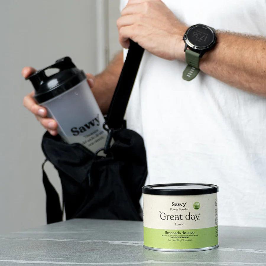 Savvy Citrato de Magnesio Great Day Limonada de Coco - Delicious Balance