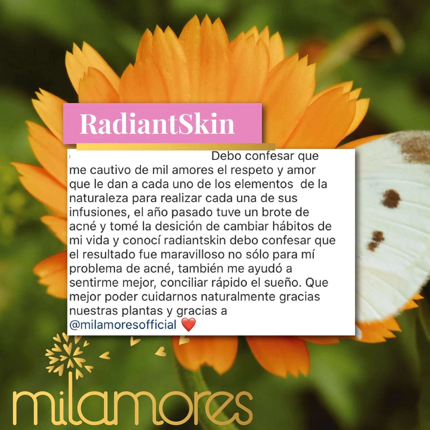 Mil Amores RadiantSkin. 1 Mes/80 gramos