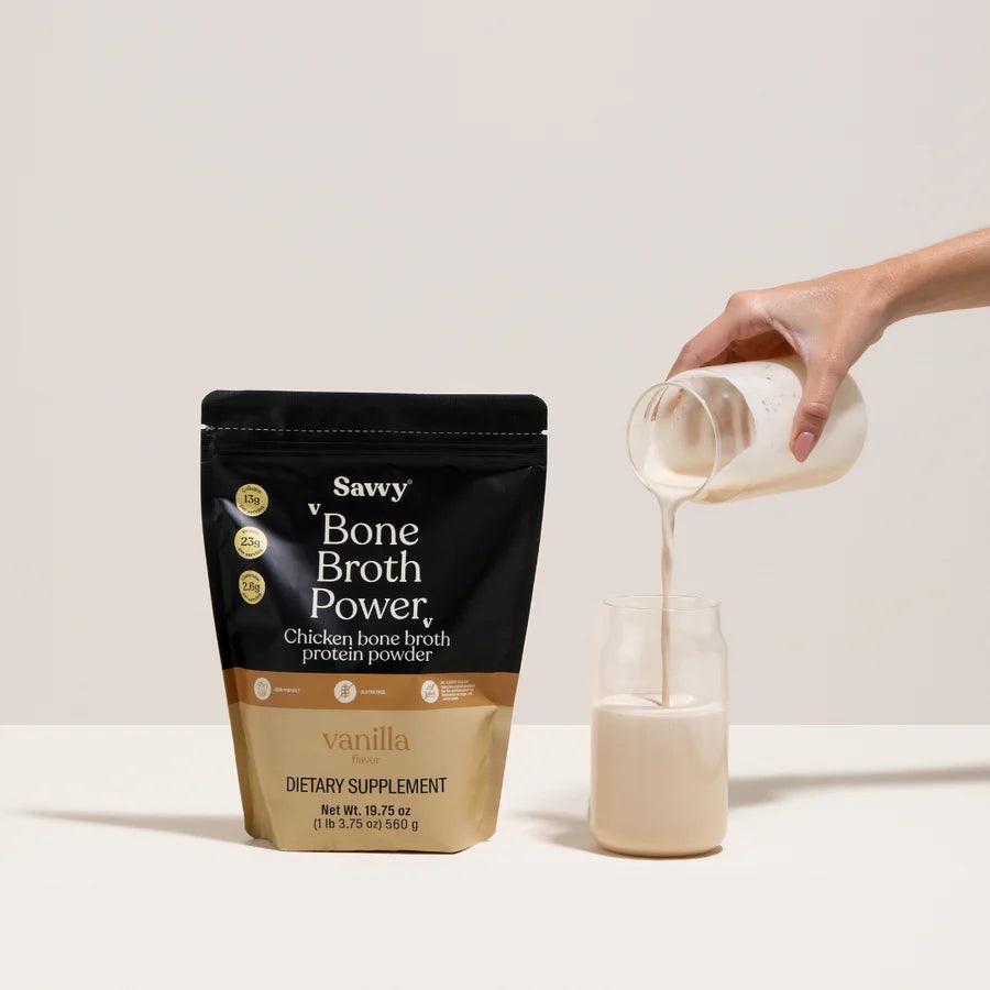 Savvy Bone Broth Power® vanilla 560gr - Delicious Balance