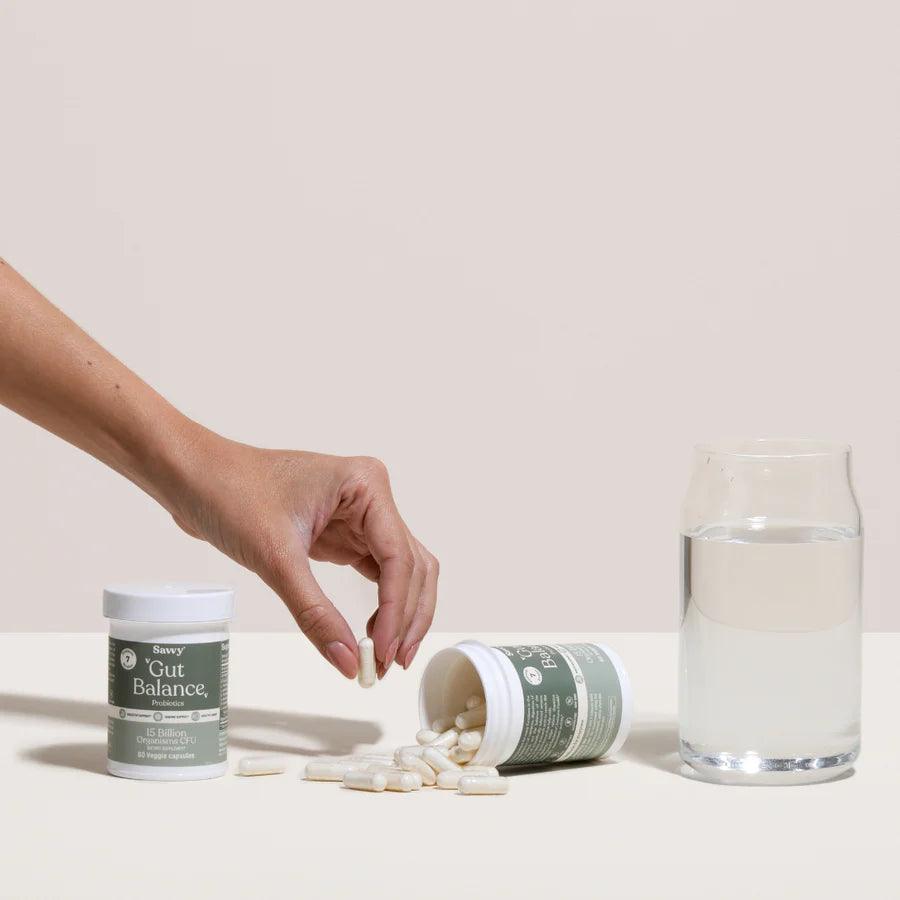 Savvy Probióticos | Gut Balance 60 veggie capsules - Delicious Balance