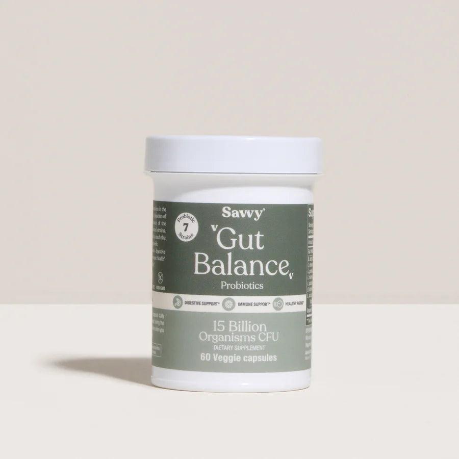 Savvy Probióticos | Gut Balance 60 veggie capsules - Delicious Balance