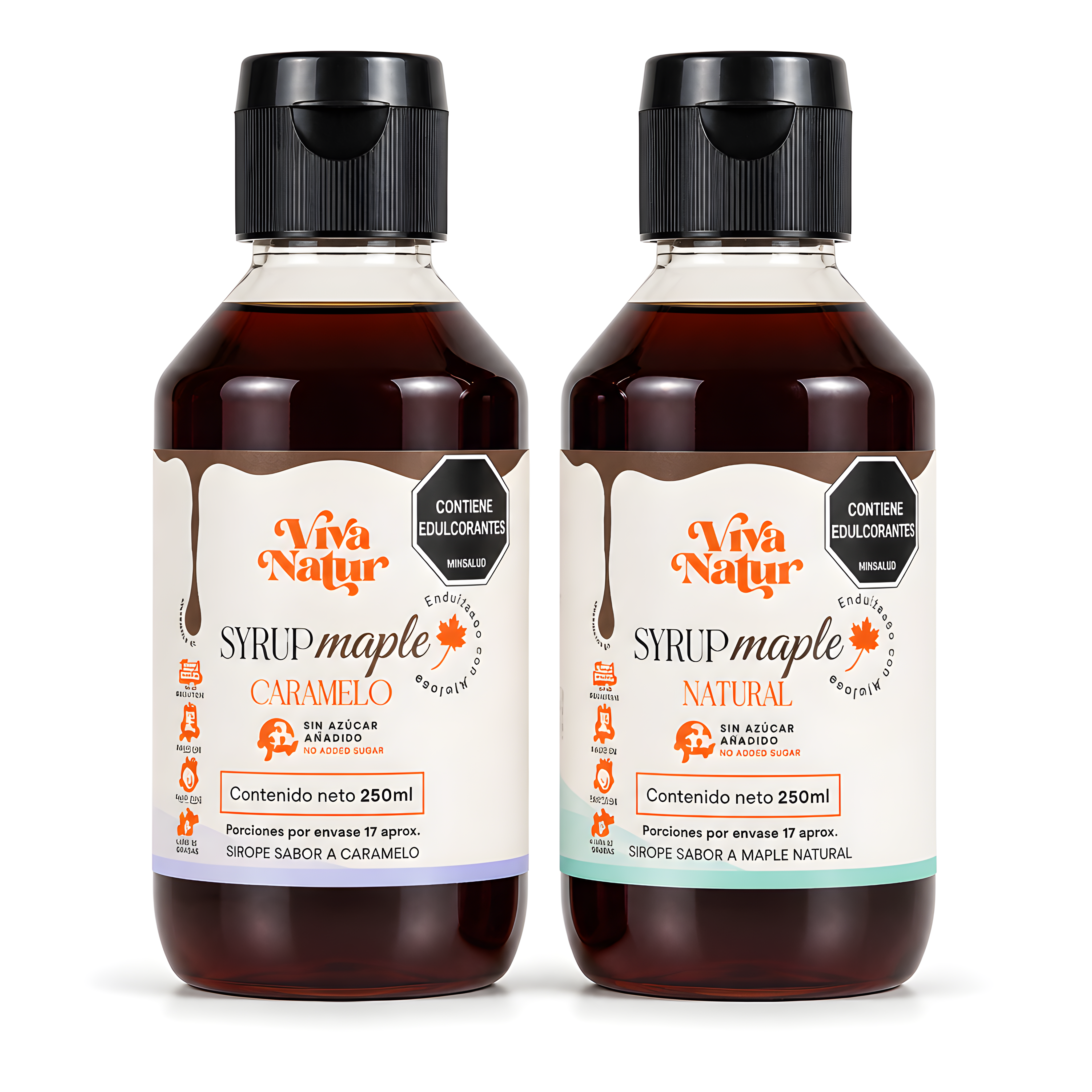 Combo Increíble 2 Syrups + 2 Premezclas Viva Natur